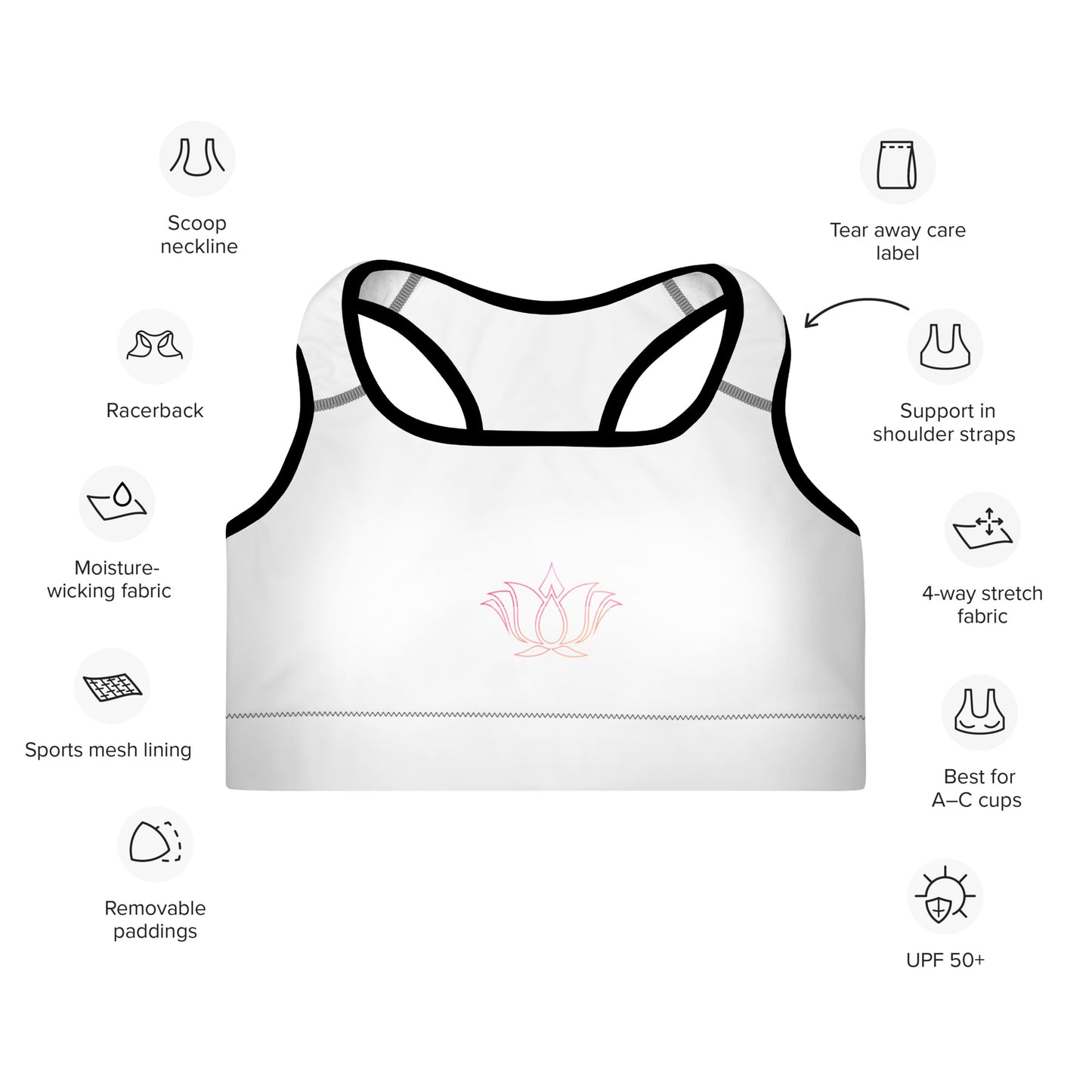 BLUUM Padded Sports Bra