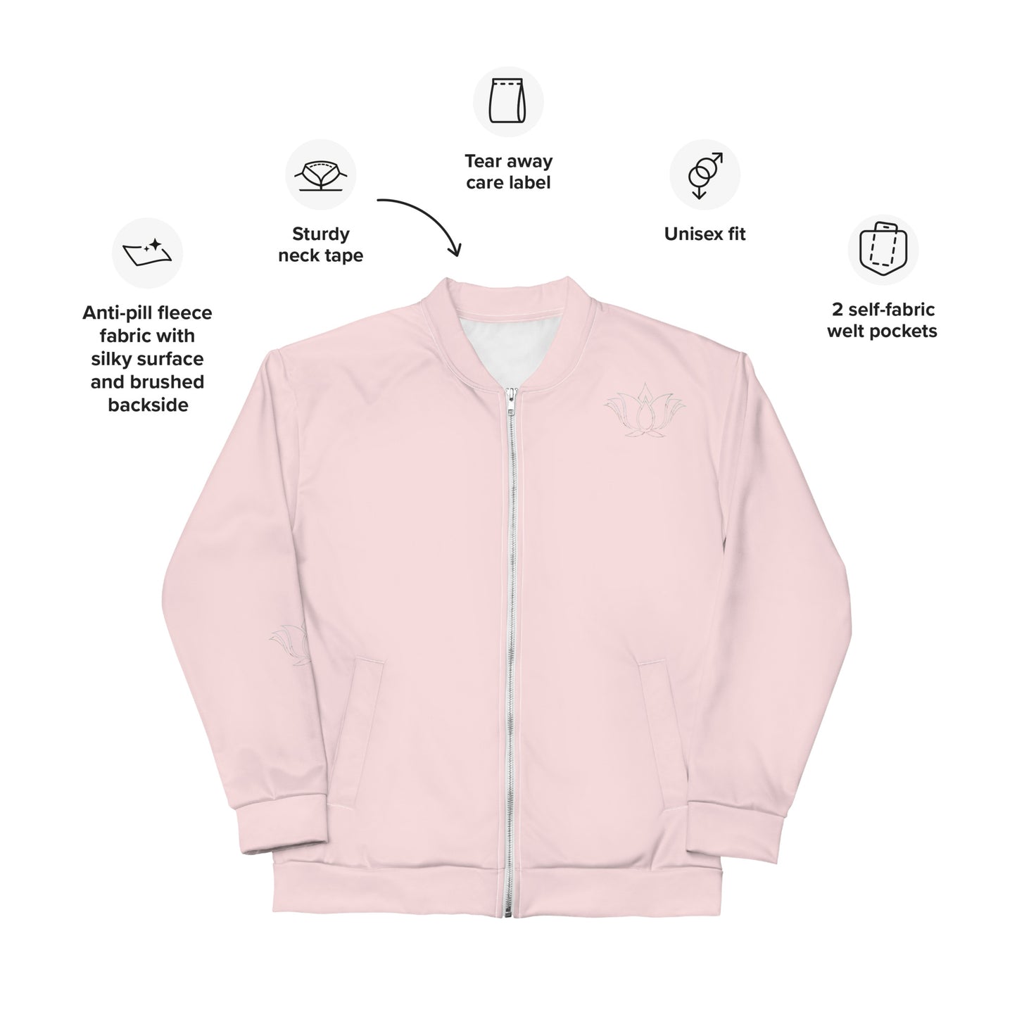 BLUUM Unisex Bomber Jacket