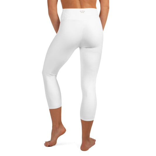BLUUM White Capri Leggings